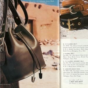 Vintage Coach LuLu’s Legacy crossbody bucket bag 9952